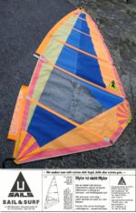 U-SAILS sail (~1984-85?). Made in Austria. Everybody knows NPU, but who remembers U-SAILS (est.1980)? *NPU zná u nás asi každý, kdo si ale pamatuje U-SAILS, první firmu pana Unterbergera založenou již roku 1980?