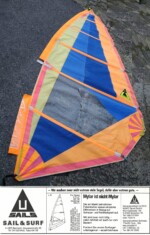 U-SAILS sail (~1984-85?). Made in Austria. Everybody knows NPU, but who remembers U-SAILS (est.1980)? *NPU zná u nás asi každý, kdo si ale pamatuje U-SAILS, první firmu pana Unterbergera založenou již roku 1980?