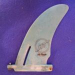 Hi-Tech Fin (*80's). Made on Maui. A small masterPIECE of big hiSTORY. * Flosna Hi-Tech… i toto byl recept na obávaný spin-out.