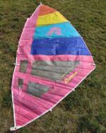 Rainbow RAF sail, design by André Lefebvre, the legendary sail designer (early 80's) * Plachta Rainbow navržená legendárním André Lefebvrem